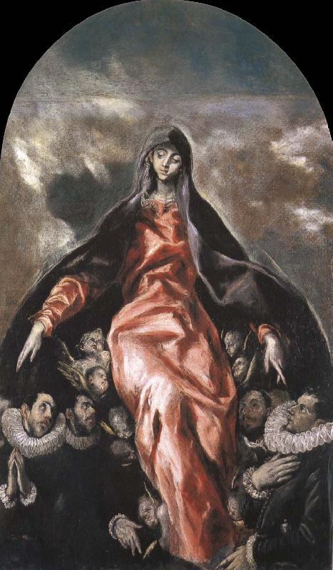 El Greco The Madonna of Chrity oil painting image